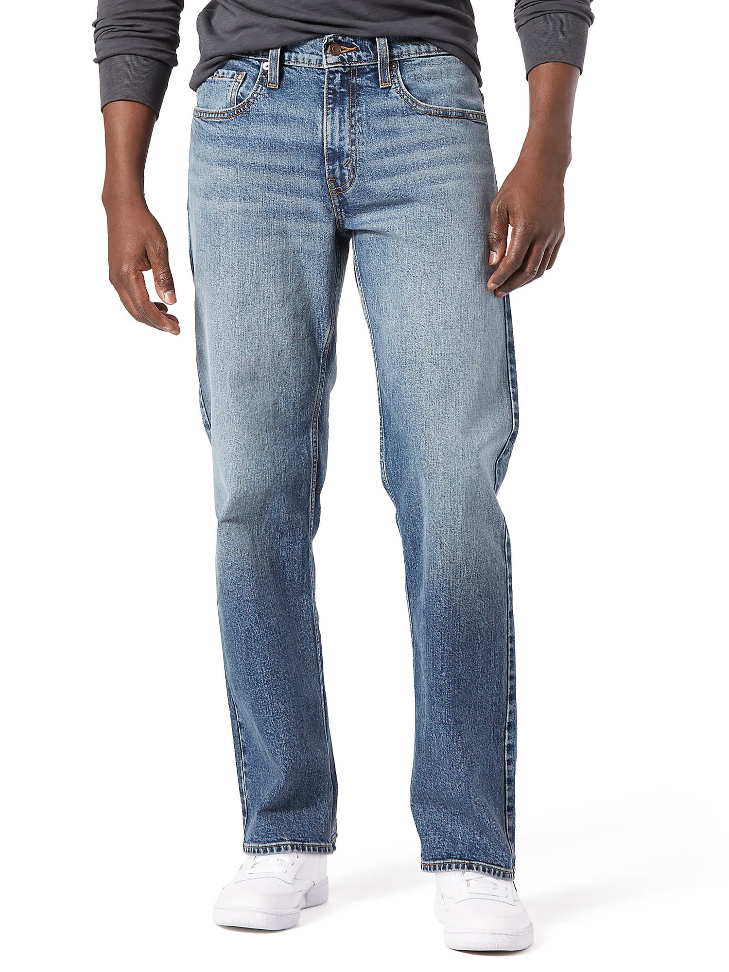 Levi Strauss Signature Men's Loose Fit Jeans - Walmart.com Levi Strauss Signature Men's Loose Fit Jeans - Walmart.com