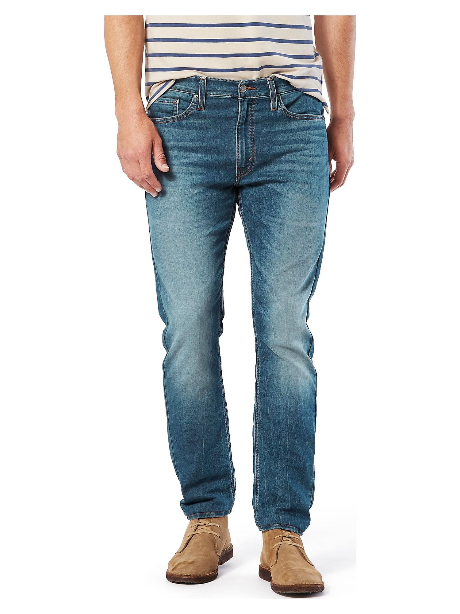 Levi Strauss Signature Men's Regular Taper Fit Jeans