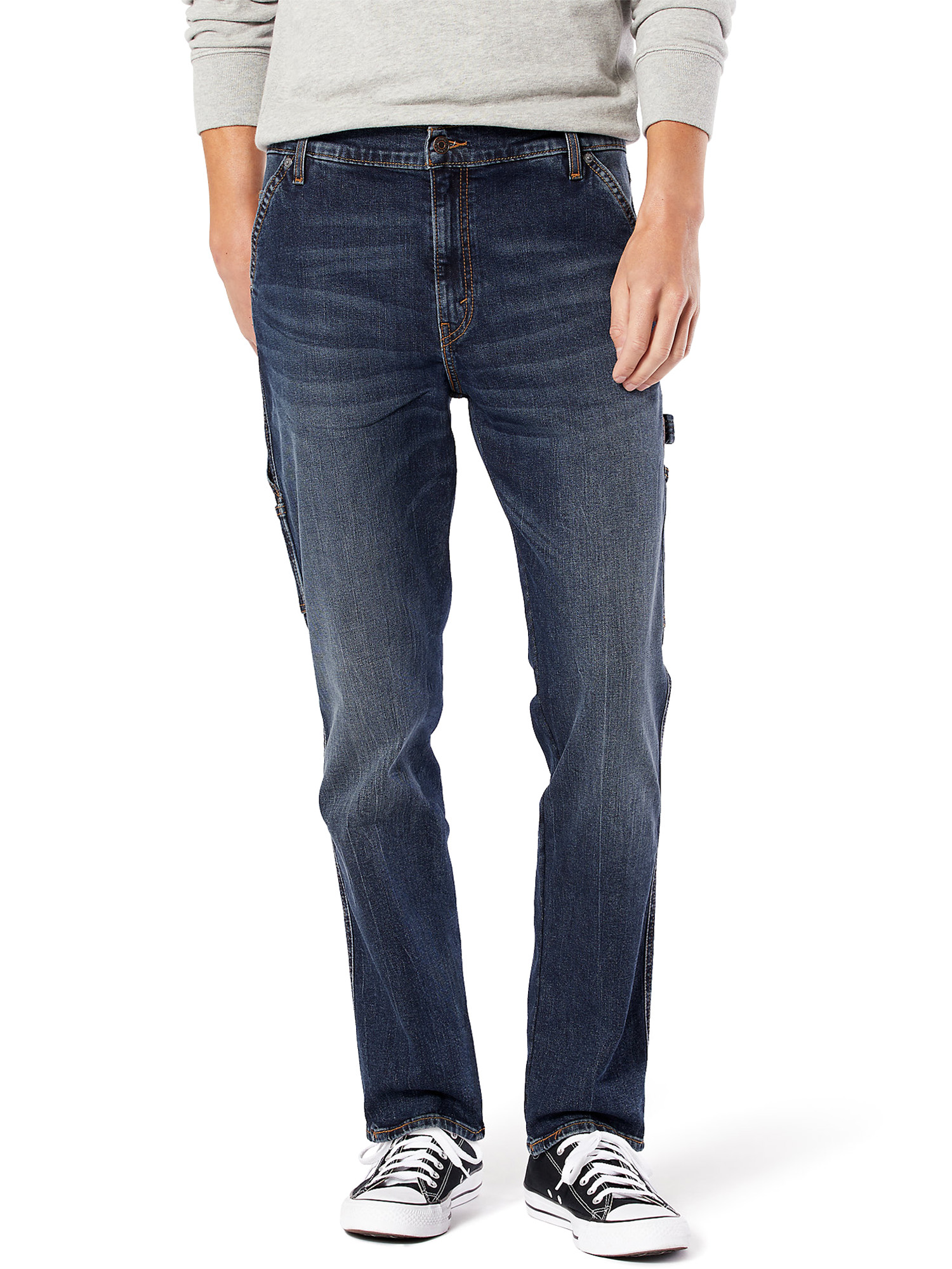 Levi Strauss Signature Men's Slim Fit Carpenter Jeans