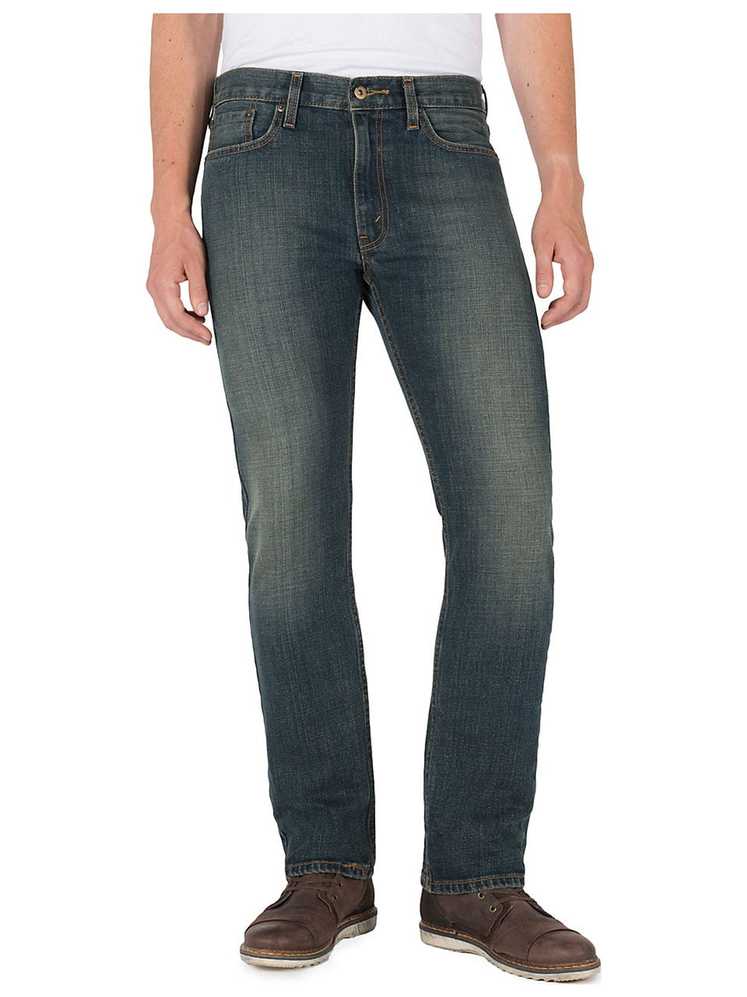 Levi Strauss Signature Men's and Big Men's Regular Fit Jeans