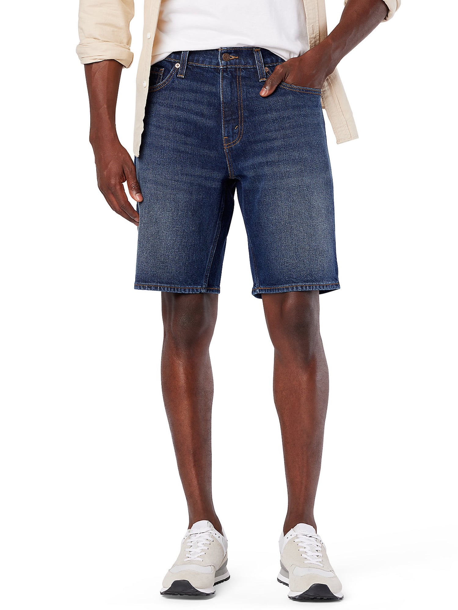 Levi Strauss Signature Men's and Big and Tall Classic Denim Shorts