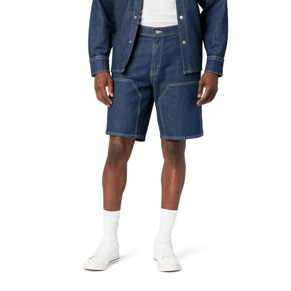Levi Strauss Signature Men's and Big and Tall Double Knee Utility Shorts