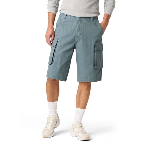 ™ Men's and Big and Tall Loose Cargo Shorts, 12" Inseam