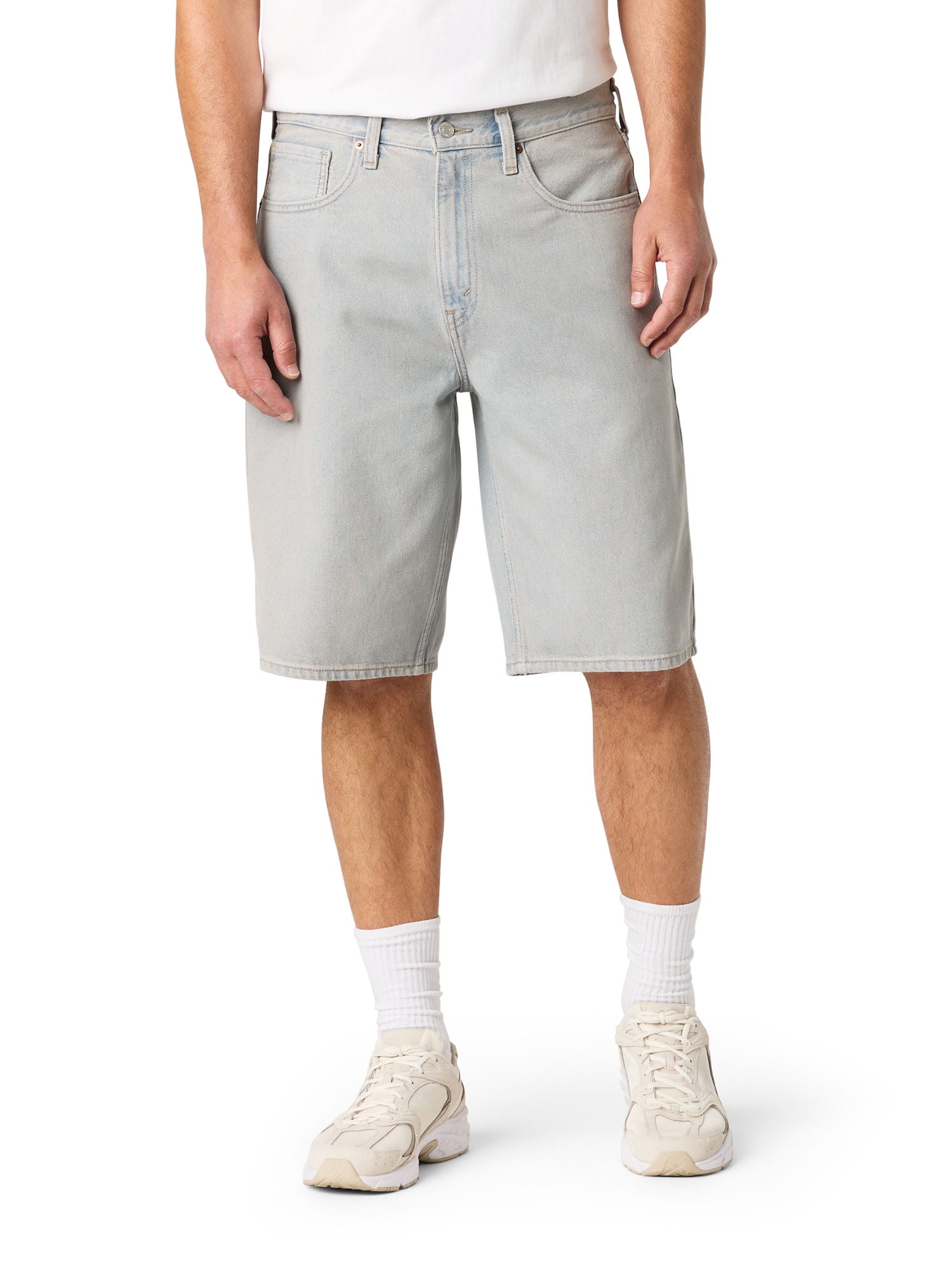 Levi Strauss Signature™ Men's and Big and Tall Loose Denim Shorts, 12" Inseam