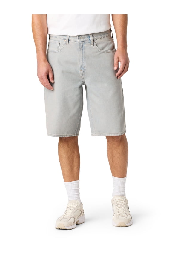 ™ Men's and Big and Tall Loose Denim Shorts, 12" Inseam