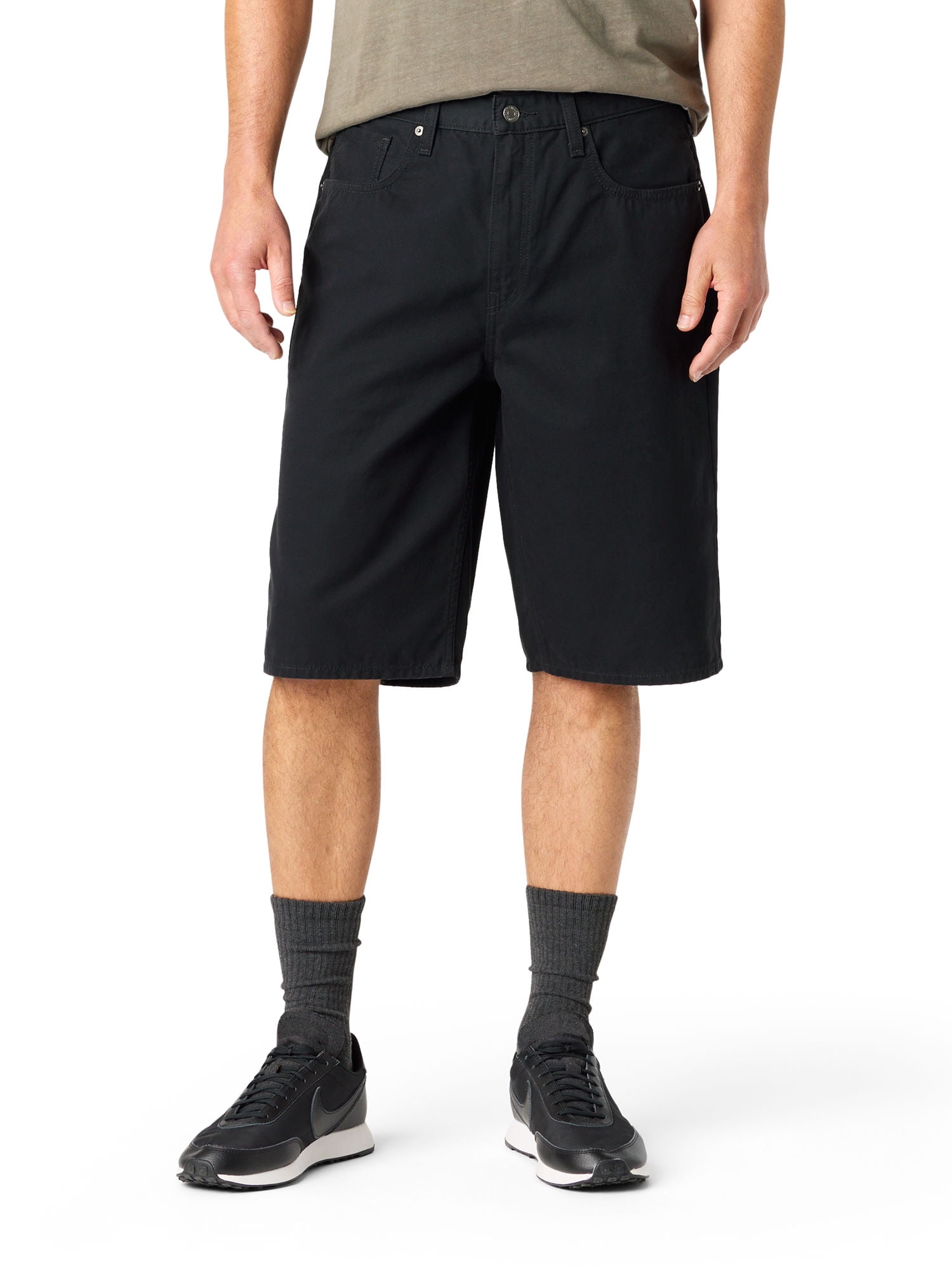Levi Strauss Signature™ Men's and Big and Tall Loose Denim Shorts, 12" Inseam