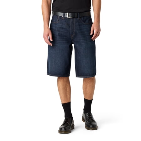 Levi Strauss Signature ™ Men's and Big and Tall Loose Denim Shorts, 12" Inseam