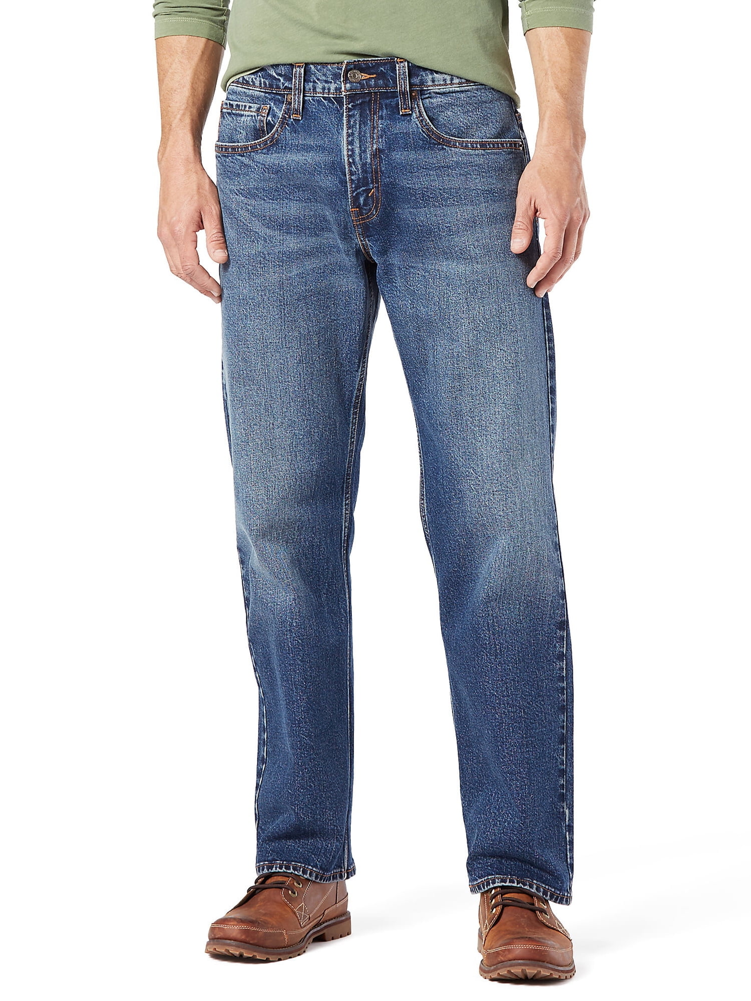 Levi Strauss Signature Men's and Big and Tall Loose Fit Jeans