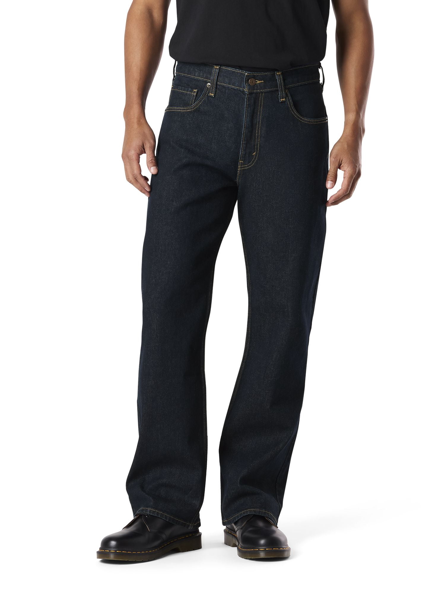 Levi Strauss Signature Men's and Big and Tall Original Relaxed Bootcut Jeans