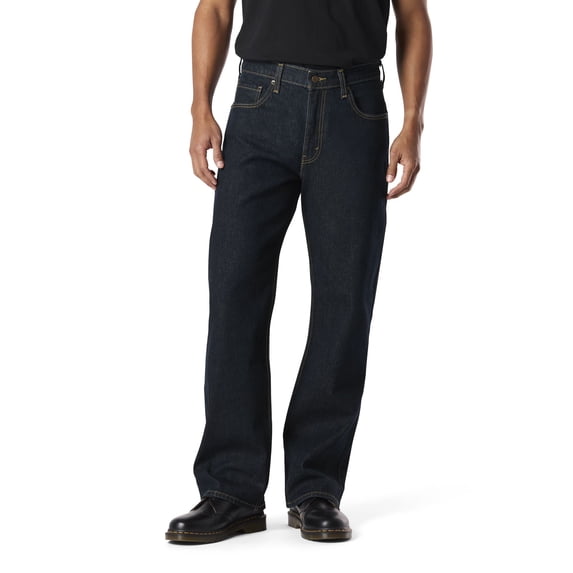 Levi Strauss Signature Men's and Big and Tall Original Relaxed Bootcut Jeans