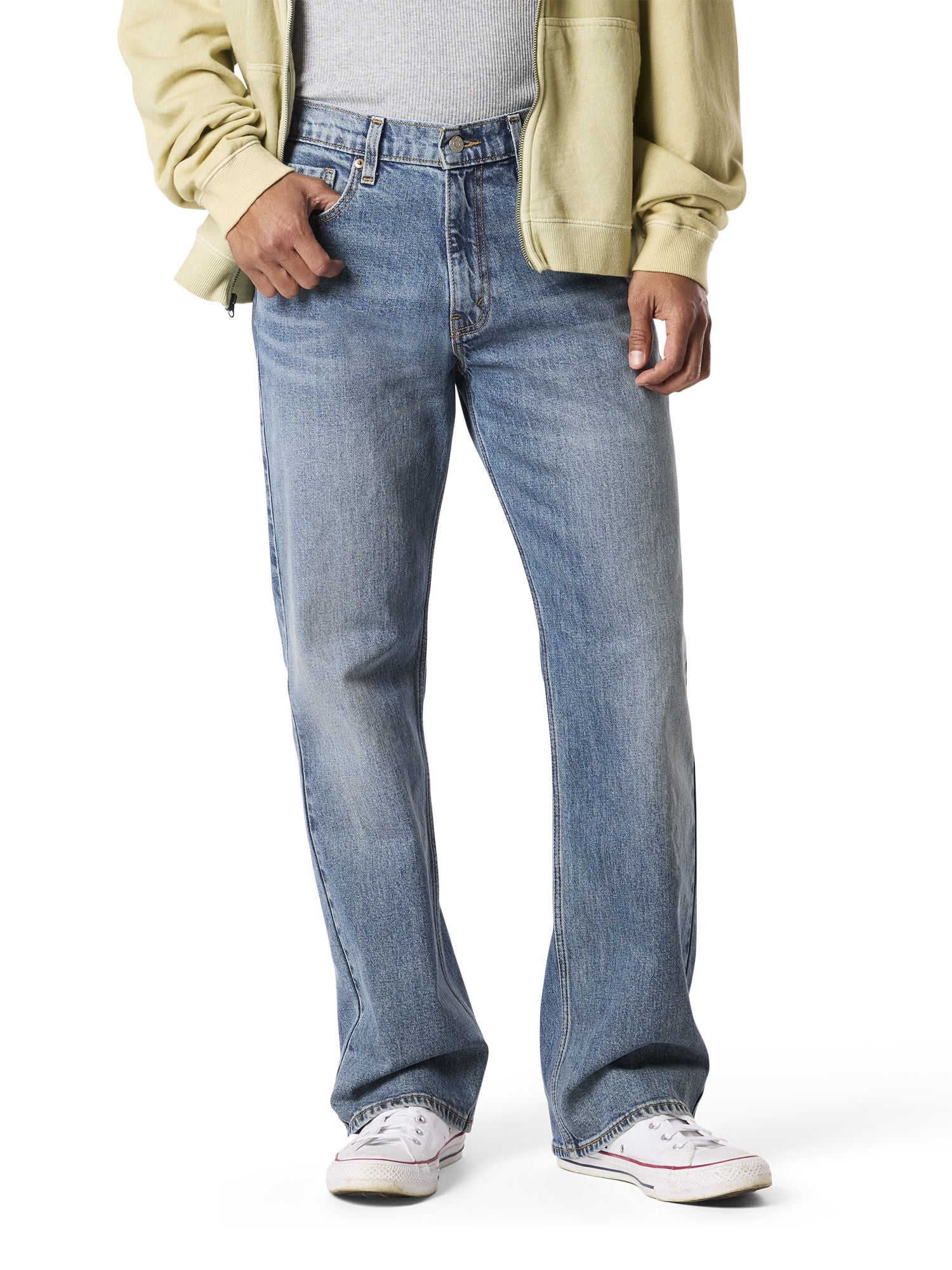 Levi Strauss Signature Men's and Big and Tall Original Relaxed Bootcut Jeans