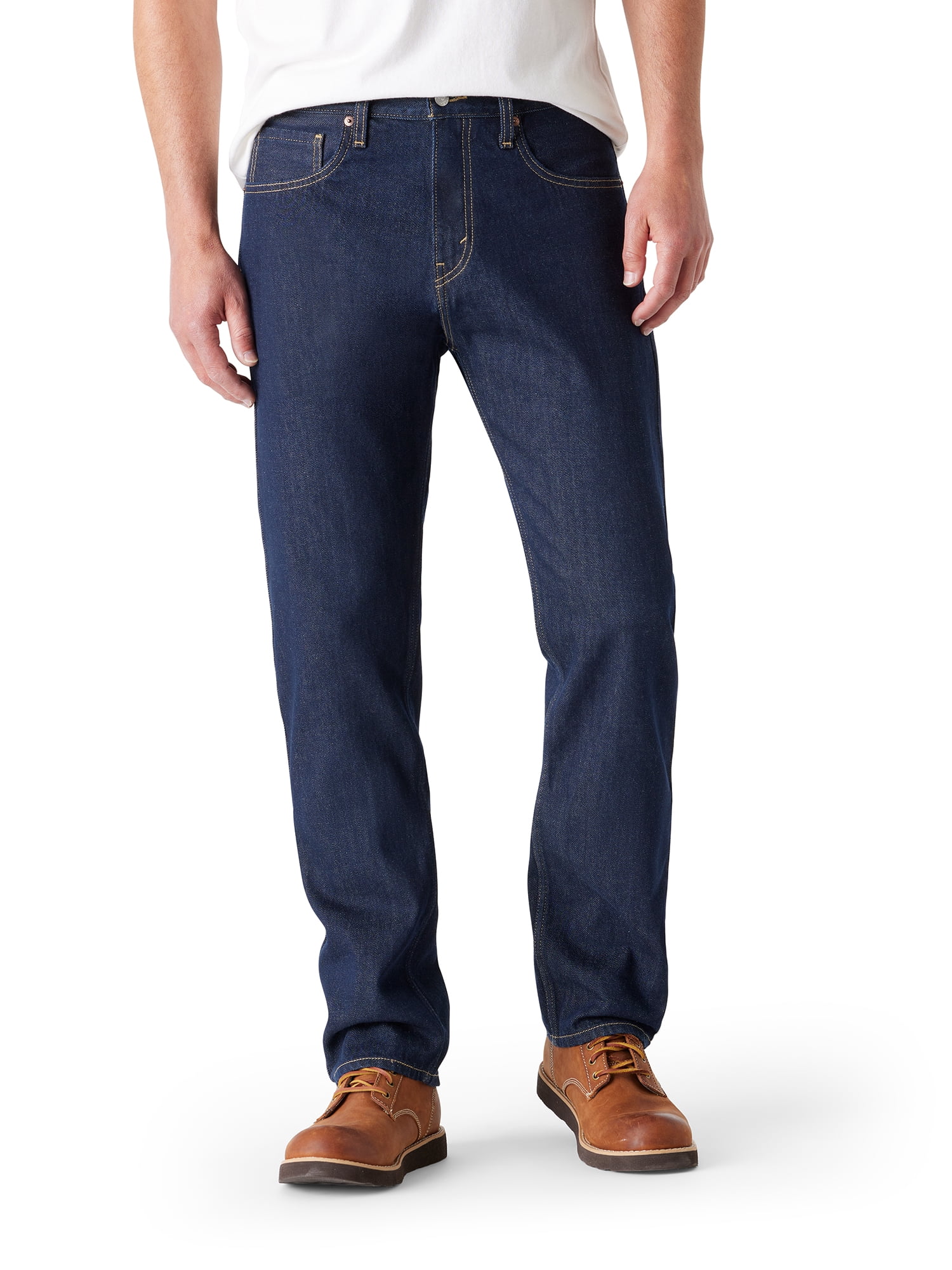 Levi Strauss Signature Men's and Big and Tall Original Straight Fit Jeans