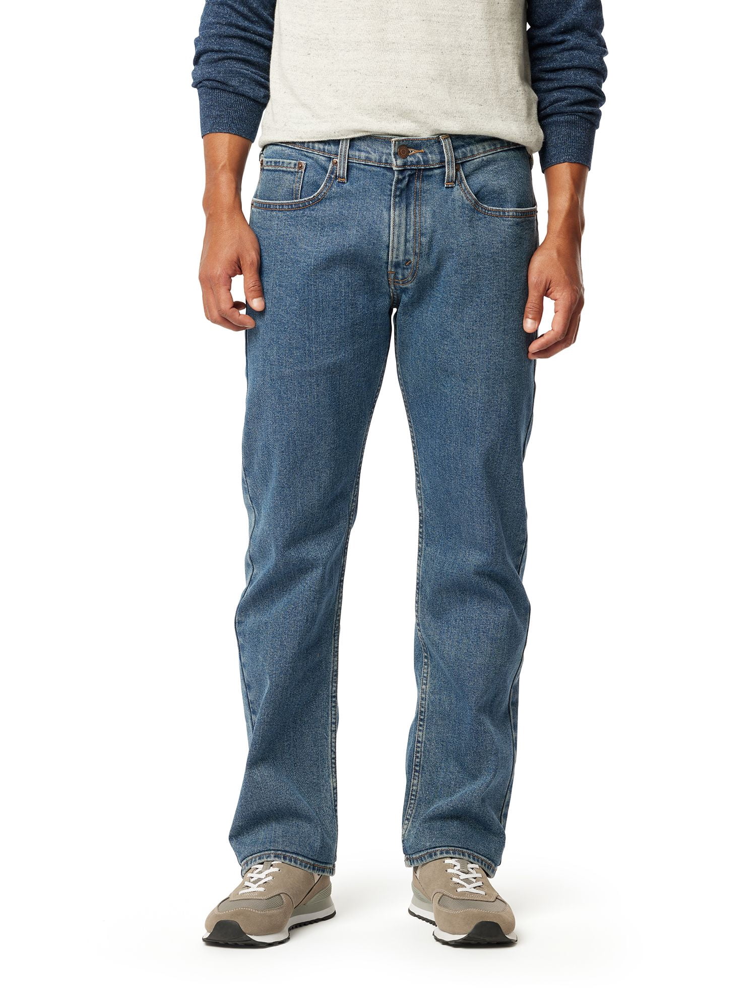 Levi Strauss Signature Men's and Big and Tall Regular Fit Jeans