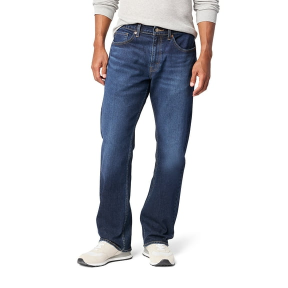 Levi Strauss Signature Men's and Big and Tall Relaxed Fit Jeans