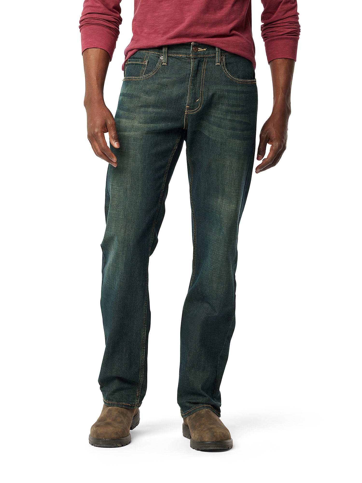 Levi Strauss Signature Men's and Big and Tall Relaxed Fit Jeans