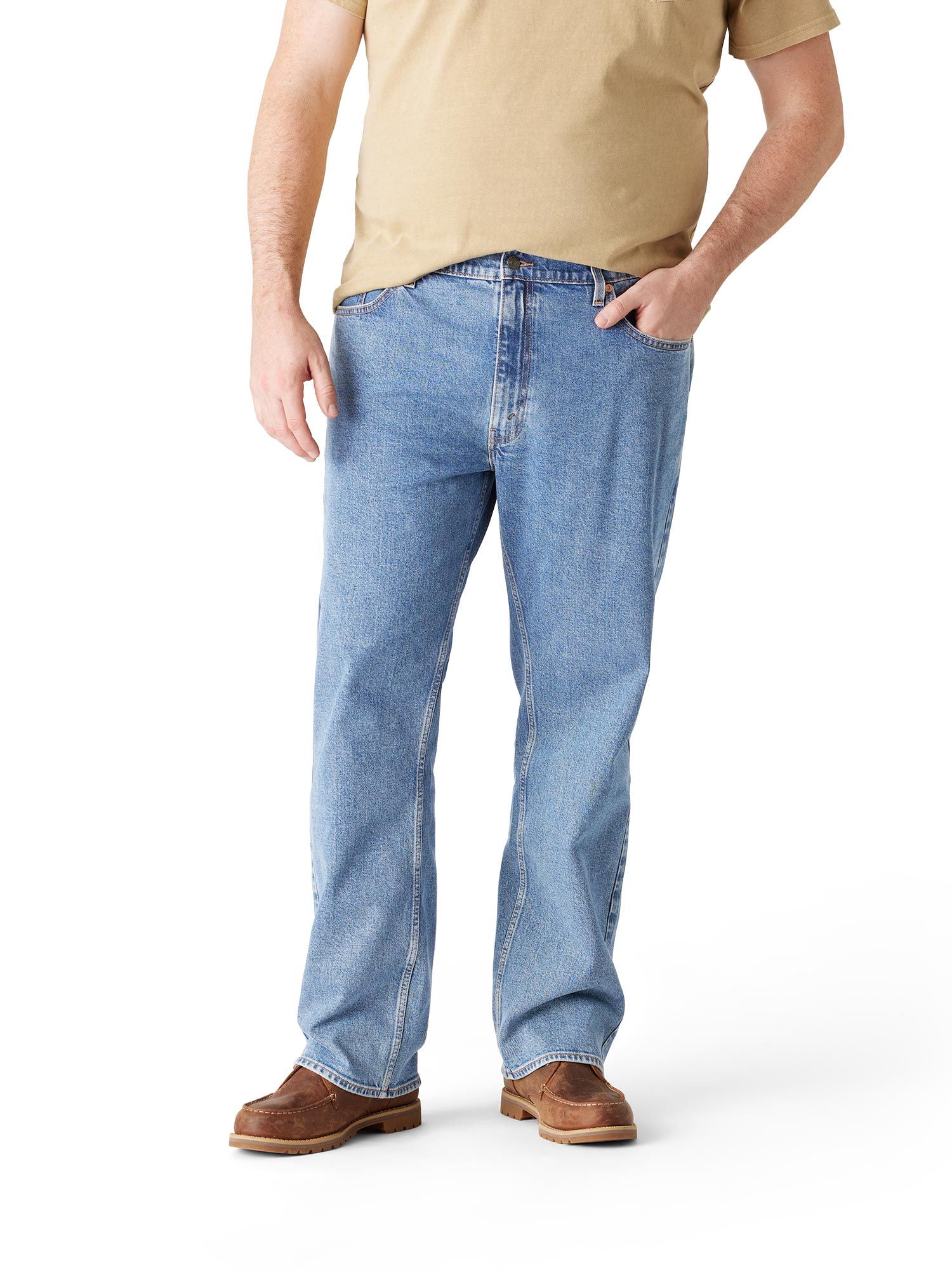 Levi Strauss Signature Men's and Big and Tall Relaxed Fit Jeans
