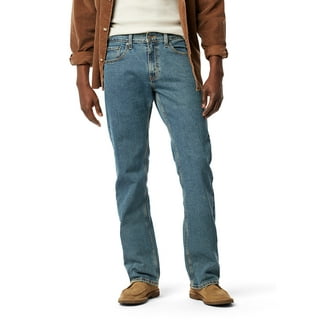 Axel Men's Slim Boot Cut Stretch Denim Jeans, Mediterranean