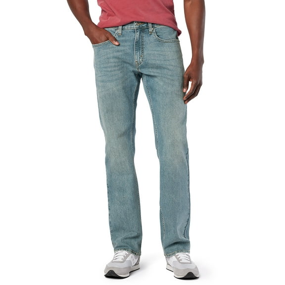 Levi Strauss Signature Men's and Big and Tall Relaxed Fit Jeans