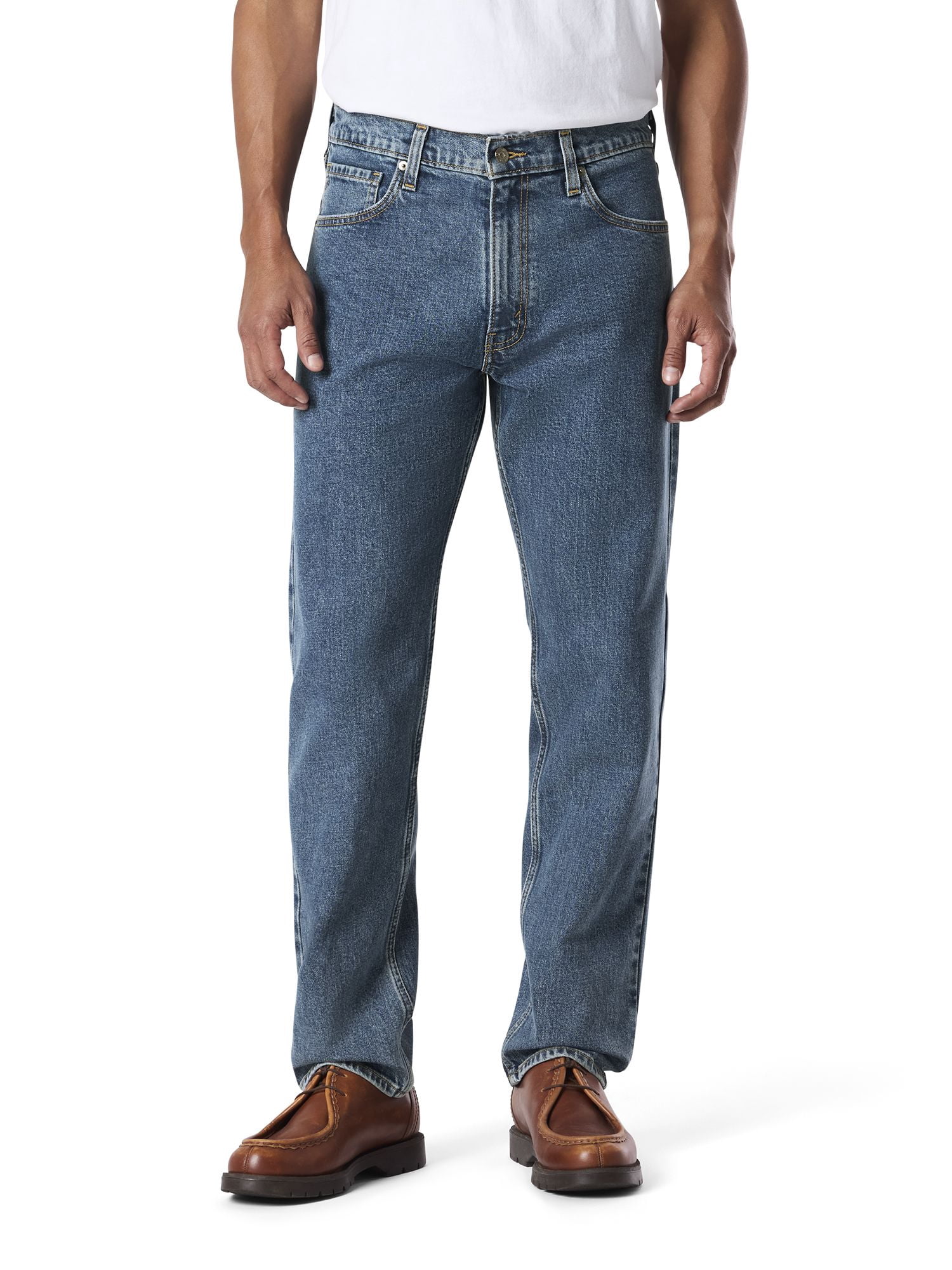Levi Strauss Signature Men's and Big and Tall Relaxed Taper Jeans