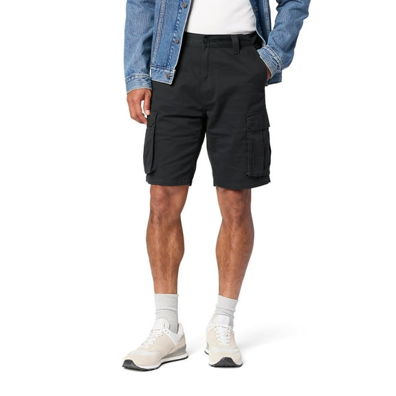 Levi Strauss Signature Men's and Big and Tall Secure Cargo Shorts