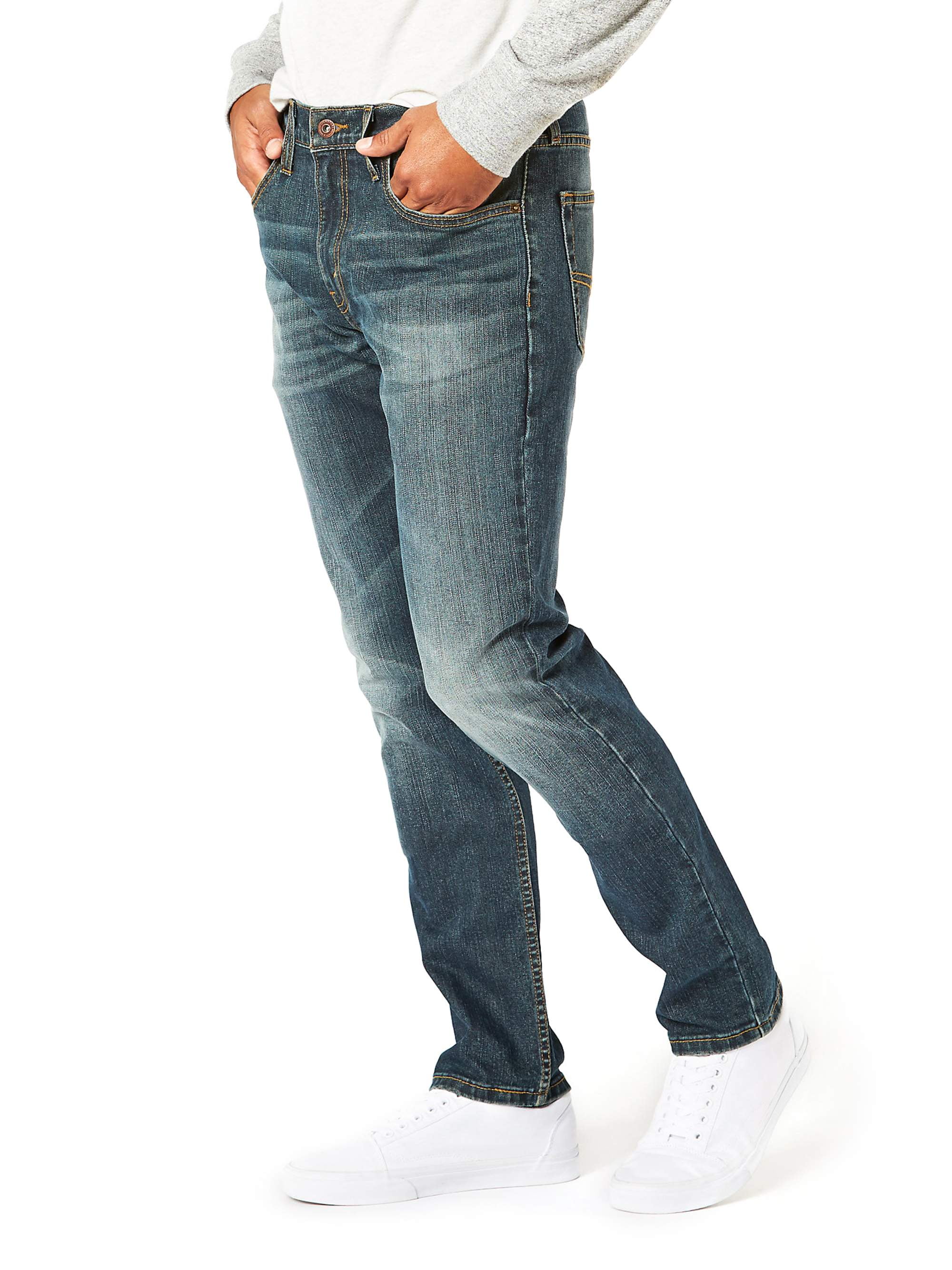 Levi Strauss Signature Men's and Big and Tall Slim Fit Jeans - Walmart.com