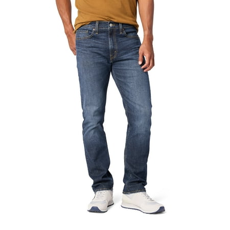 Levi Strauss Signature Men's and Big and Tall Slim Straight Fit Jeans