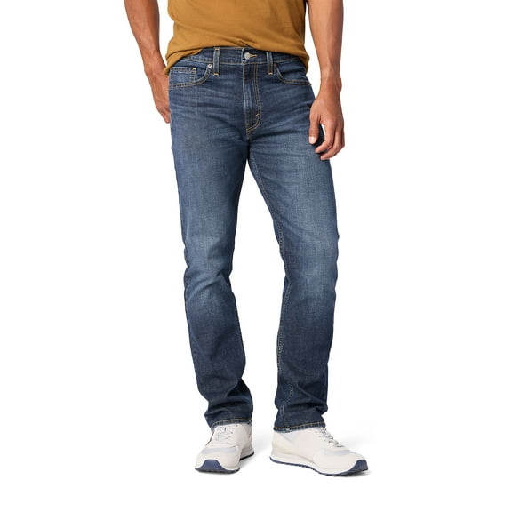 Levi Strauss Signature Men's and Big and Tall Slim Straight Fit Jeans