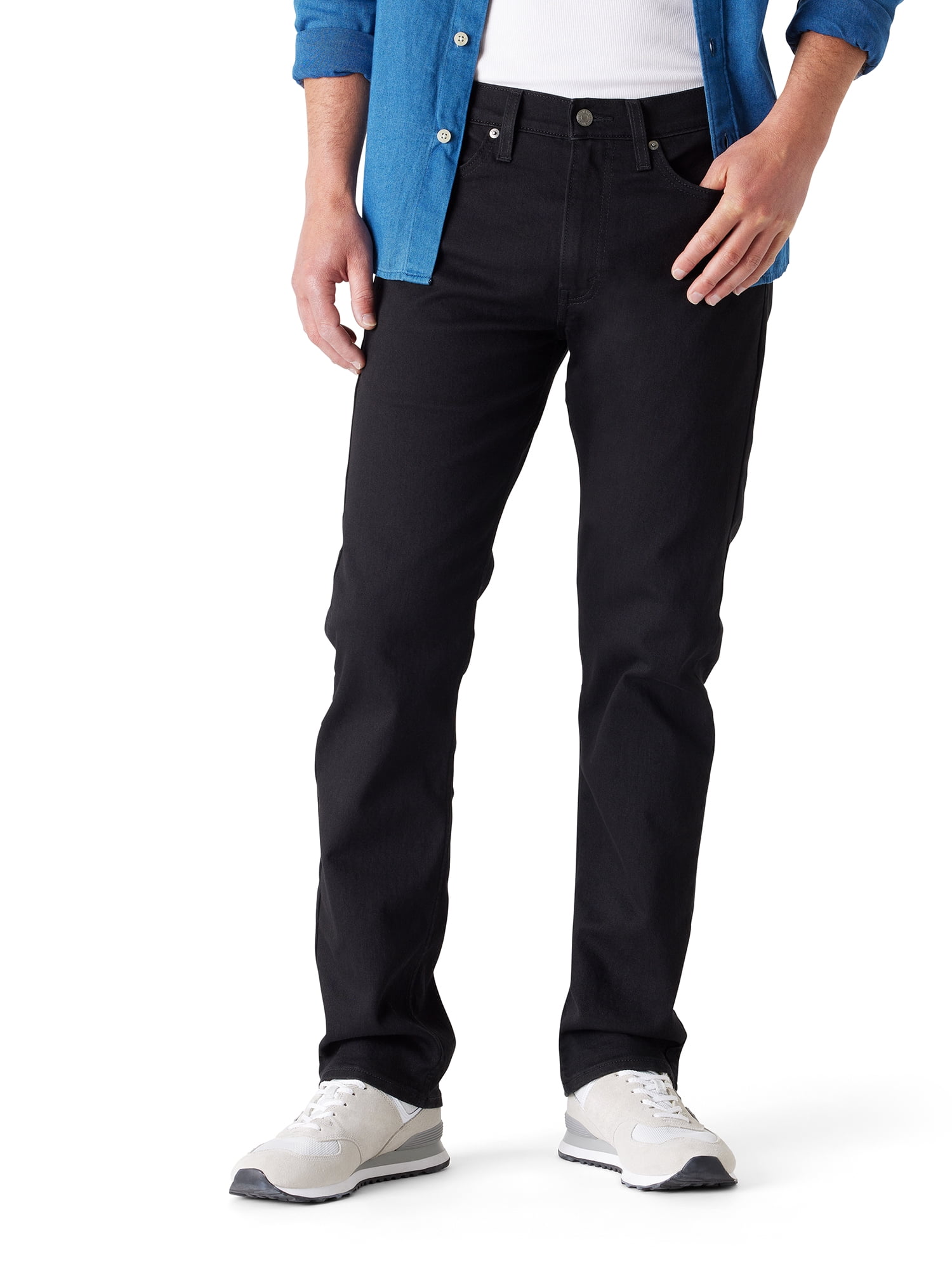 Levi Strauss Signature Men's and Big and Tall Slim Straight Fit Jeans