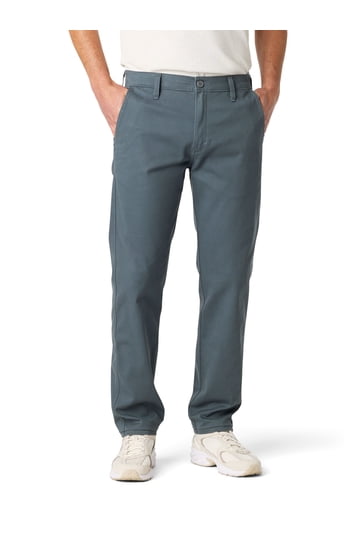 walmart grey dress pants Haggar Men's Premium Comfort Stretch Classic-Fit Solid Pleated Dress Pants