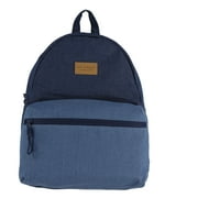17" Unisex Adult Denim Dome Backpack, Dark Stonewash