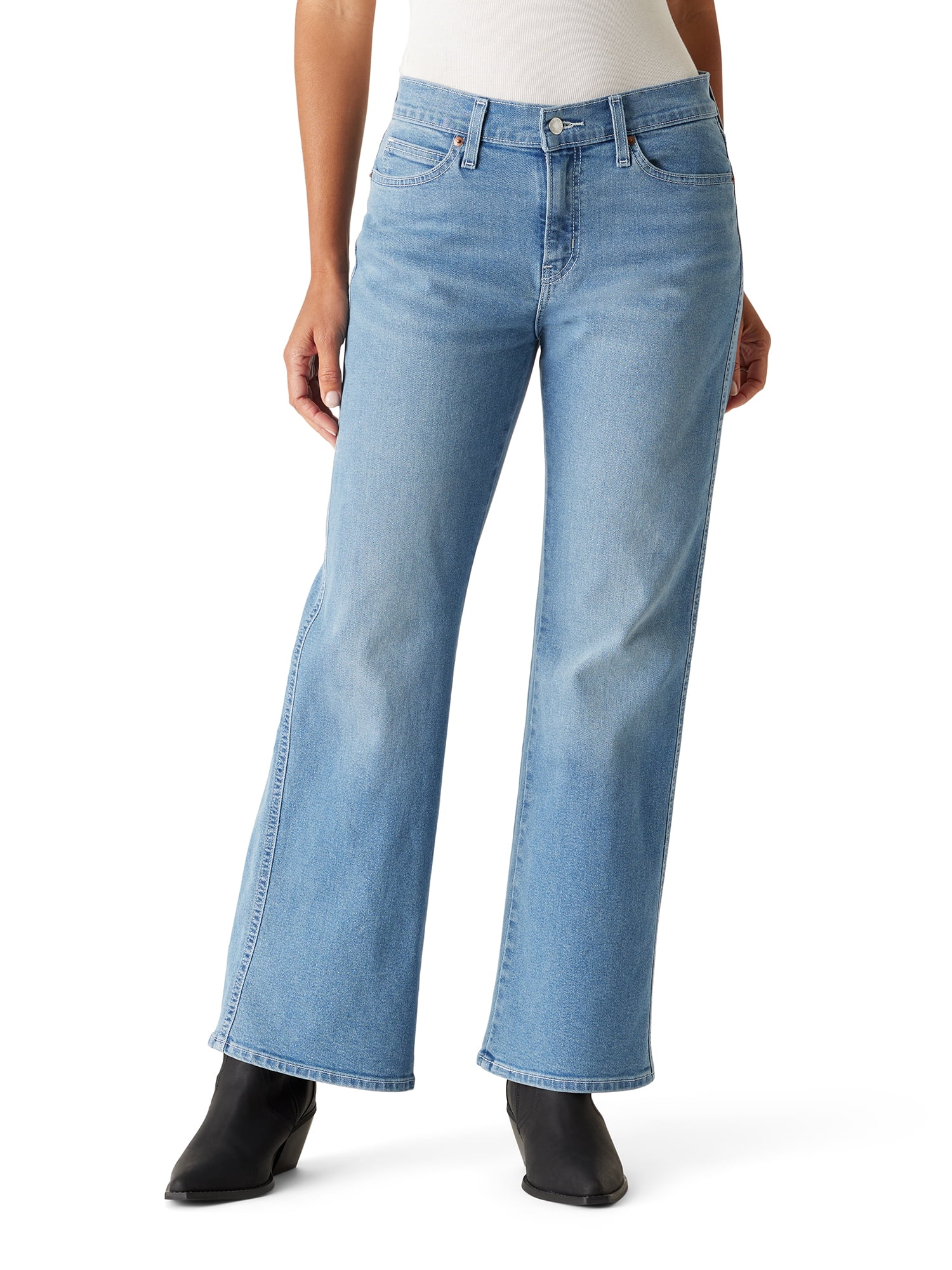 Levi Strauss Signature Women's and Women's Plus Vintage Relaxed Bootcut Jeans, Sizes 0-26