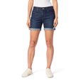 thumbnail image 1 of Levi Strauss Signature Women 5" Mid Rise Cuffed Short, Sizes 2-10, 1 of 6