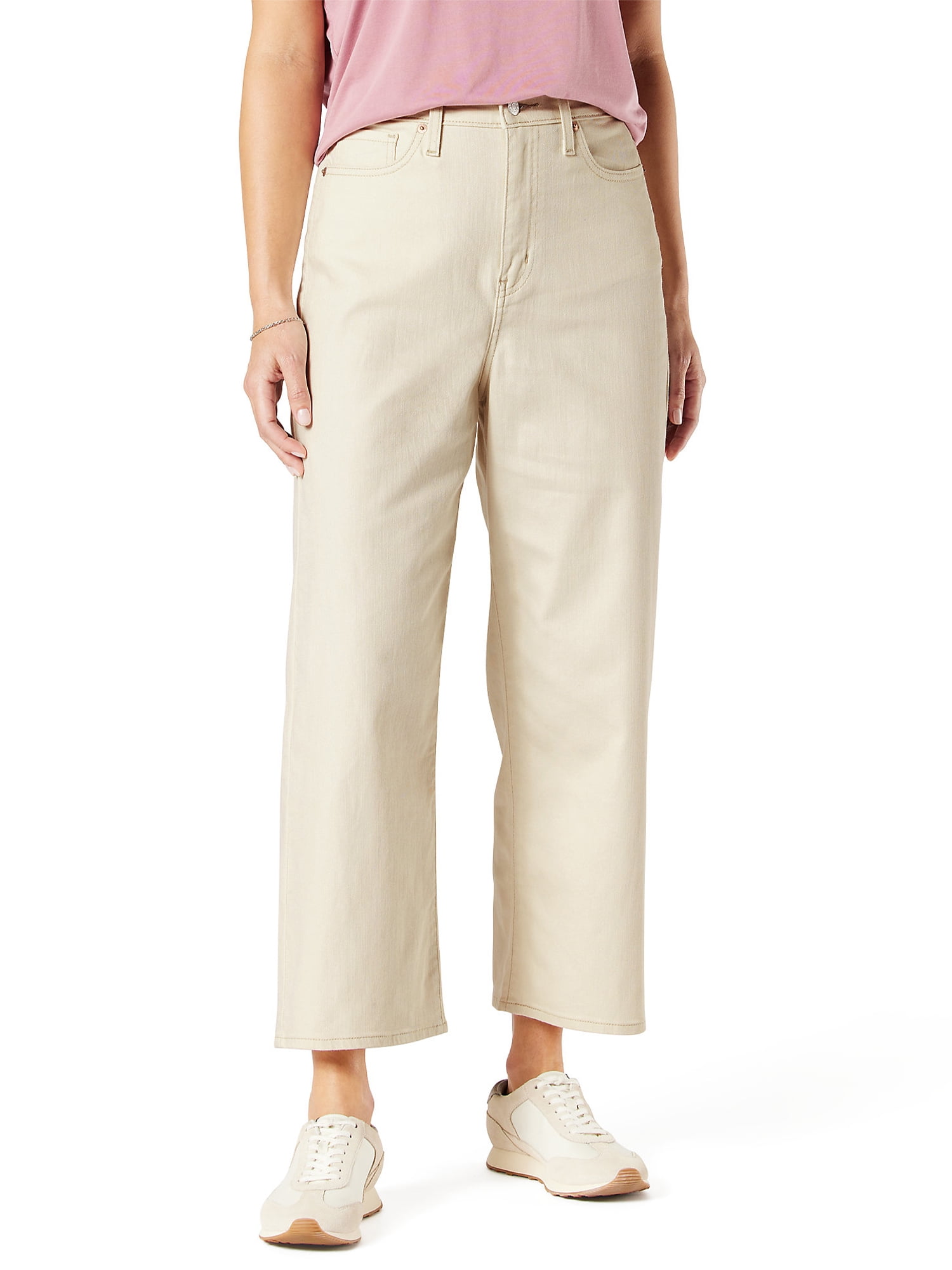 Levi Strauss Signature Women Heritage High Rise Loose Crop