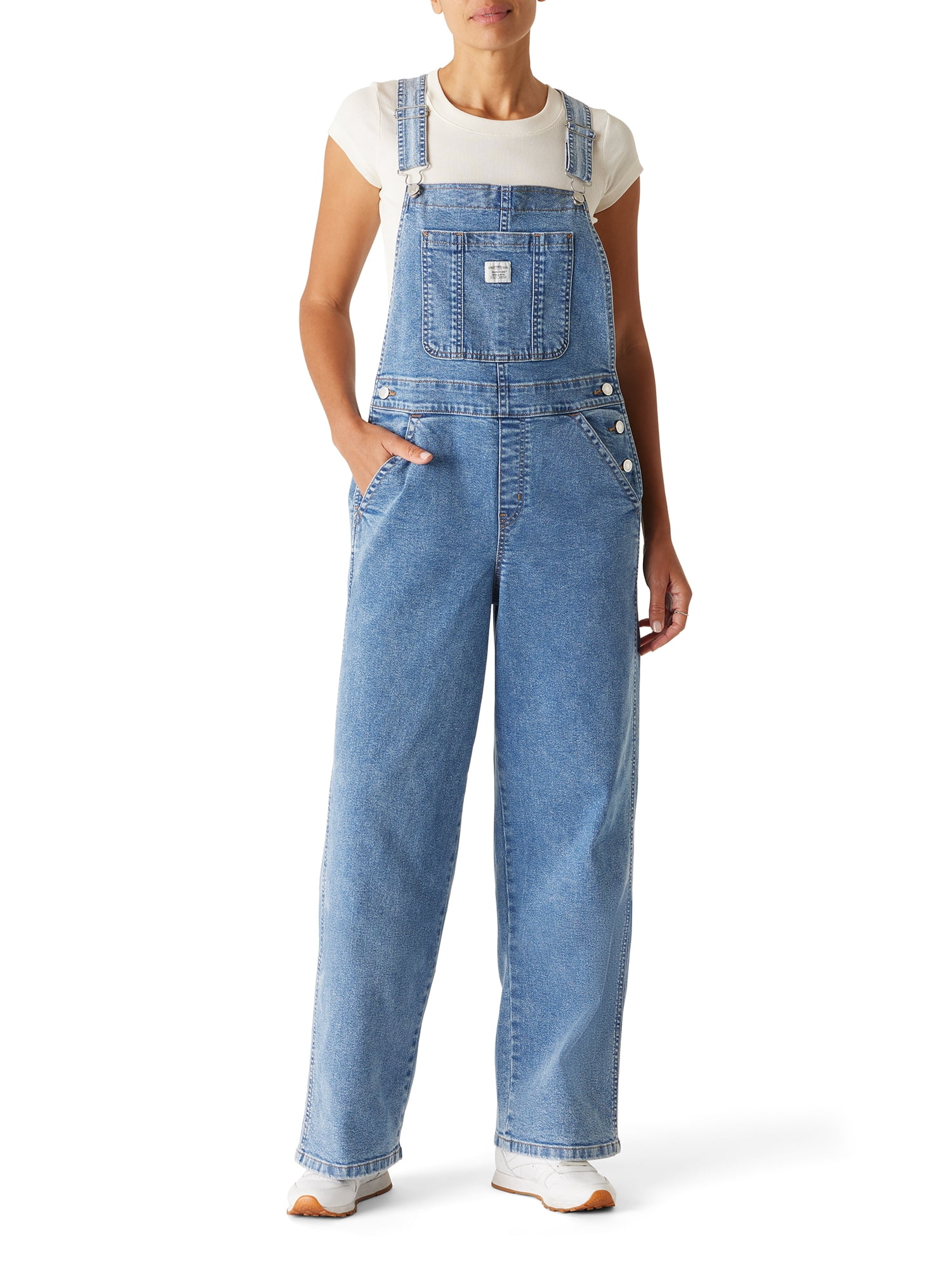 90’s vintage Levi's denim coverall Levi Strauss Signature Women's and Women's Plus 90's Vintage