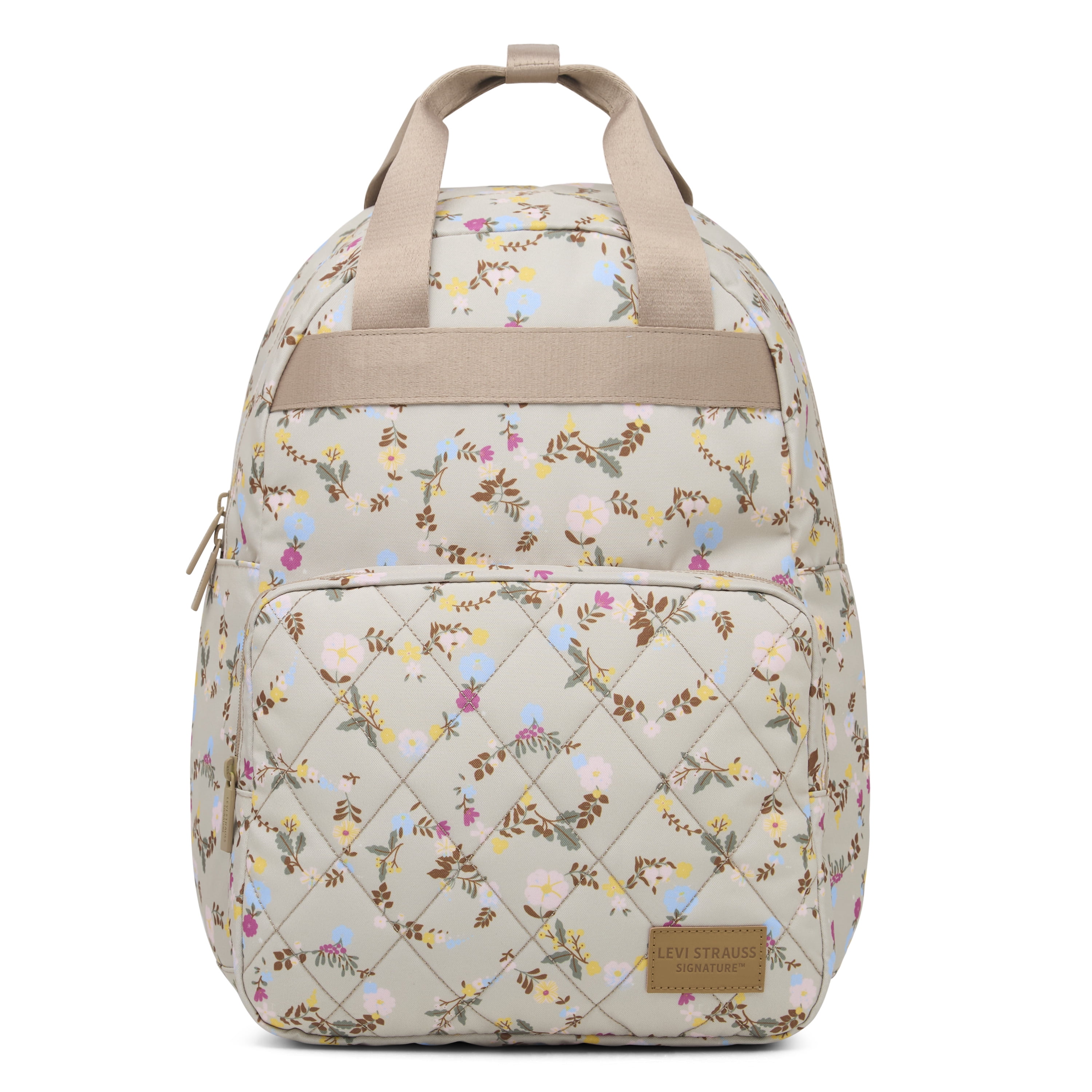 Levi Strauss Signature 17" Women's Fashion Backpack, Floral