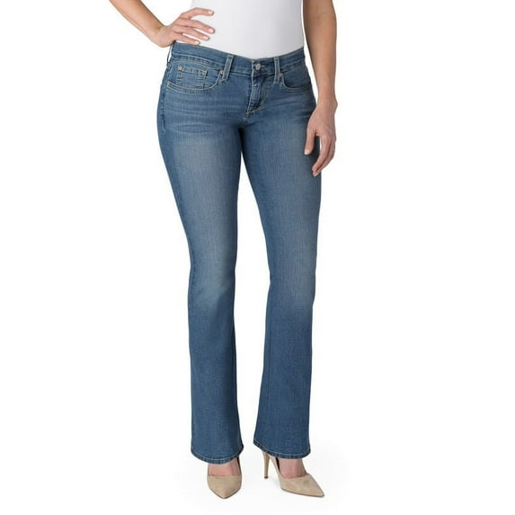 Levi Strauss Signature Women's Curvy Bootcut Jeans