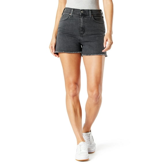 Levi Strauss Signature Women's Heritage 3" High Rise Cutoff Short
