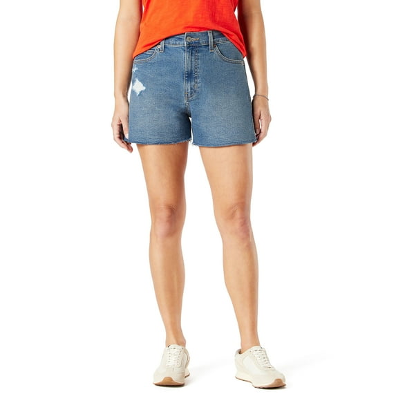 Levi Strauss Signature Women's Heritage 3" High Rise Cutoff Short