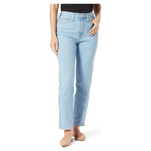 Levi Strauss Signature Women's Heritage High-Rise Straight Jeans