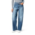 thumbnail image 1 of Levi Strauss Signature Women's Heritage Original Wide Leg Jeans, Sizes 0-14, 1 of 6