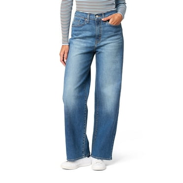 Levi Strauss Signature Women's Heritage Original Wide Leg Jeans, Sizes 0-14