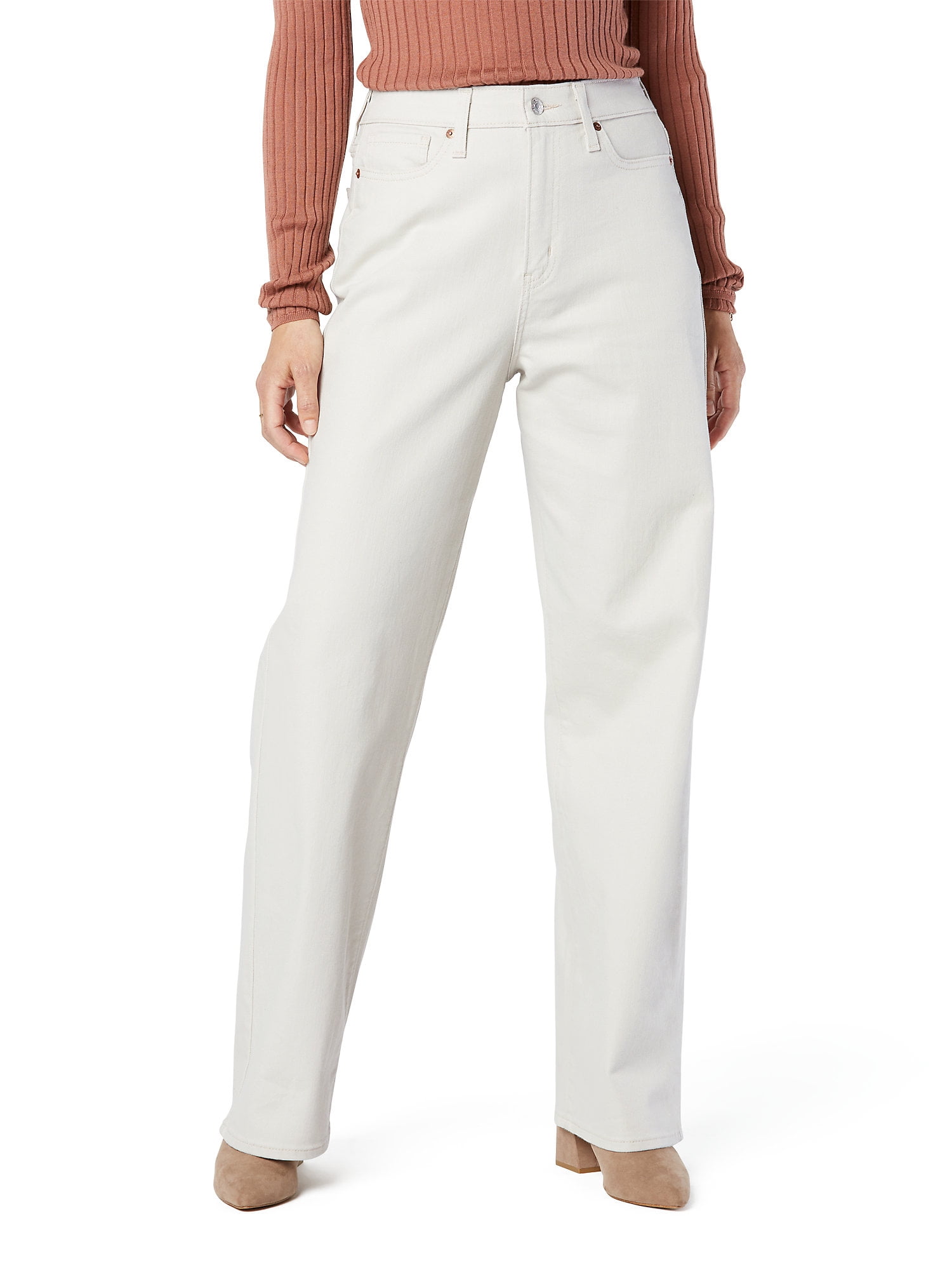 Levi Strauss Signature Women's High Rise Loose Straight Jeans