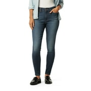 Levi Strauss Signature Women's and Women's Plus Mid Rise Skinny Jeans, Available in 27", 29", 31" Inseams, Sizes 2-28