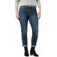 thumbnail image 1 of Levi Strauss Signature Women's Mid Rise Slim Fit Boyfriend Jeans, Sizes 0-22, 1 of 5