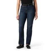 Levi Strauss Signature Women's Mid Rise Straight Jeans