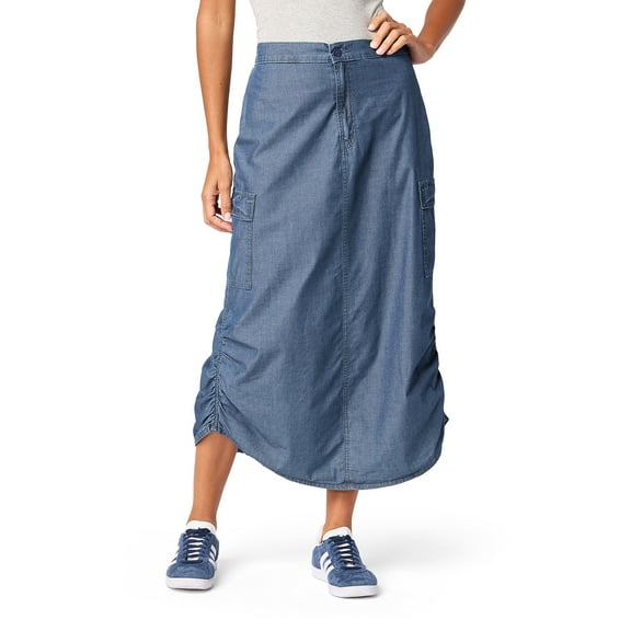Levi Strauss Signature Women's Parachute Cargo Skirt, Sizes XS-XL