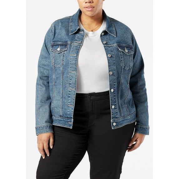 Levi Strauss Signature Women's Plus Size Trucker Jacket