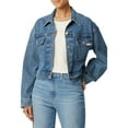 thumbnail image 1 of Levi Strauss Signature Women's Relaxed Trucker Jacket, Sizes XS-XL, 1 of 6