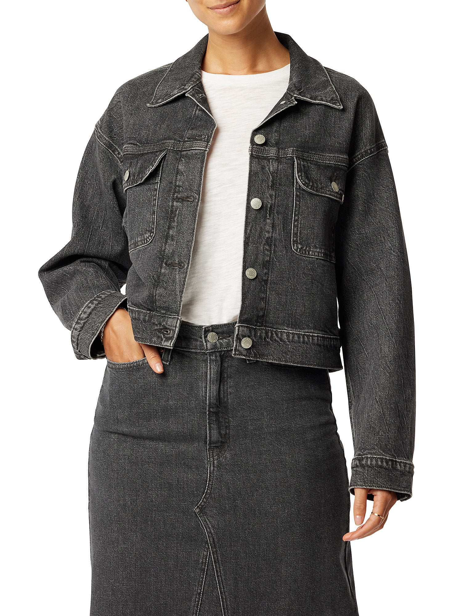 Levi Strauss Signature Women's Relaxed Trucker Jacket, Sizes