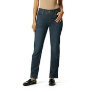 Levi Strauss Signature Womens and Womens Plus Shaping Perfect Pull On Straight Jeans, Sizes 2-20